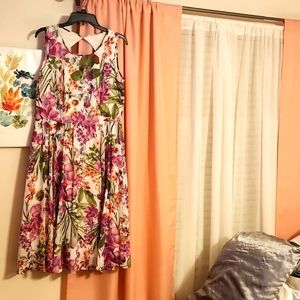 A beautiful sleeveless Sring dress size 14 by COVINGTON for $18.